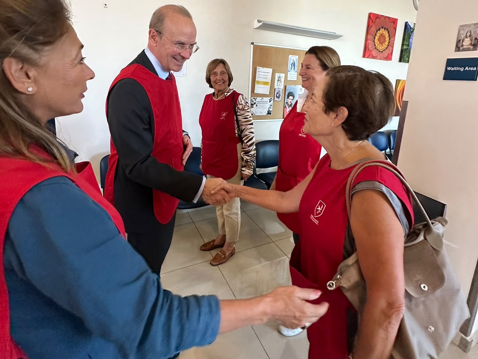 Grand Hospitaller Visits Malta’s Volunteer Services and Emergency Response Initiatives
