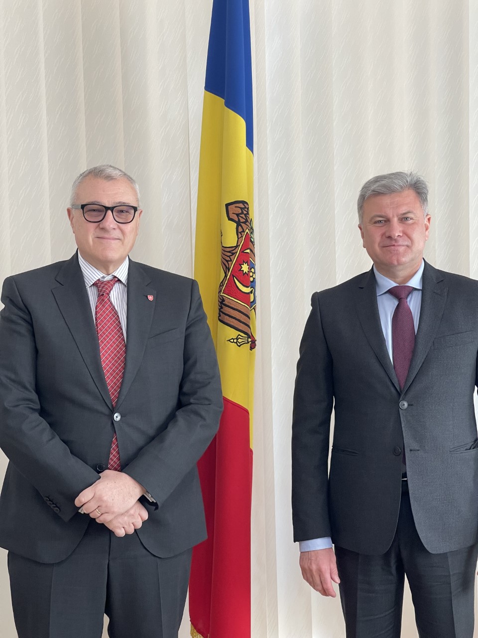 Meeting with HE Victor Chirila, Ambassador of Moldavia to Romania