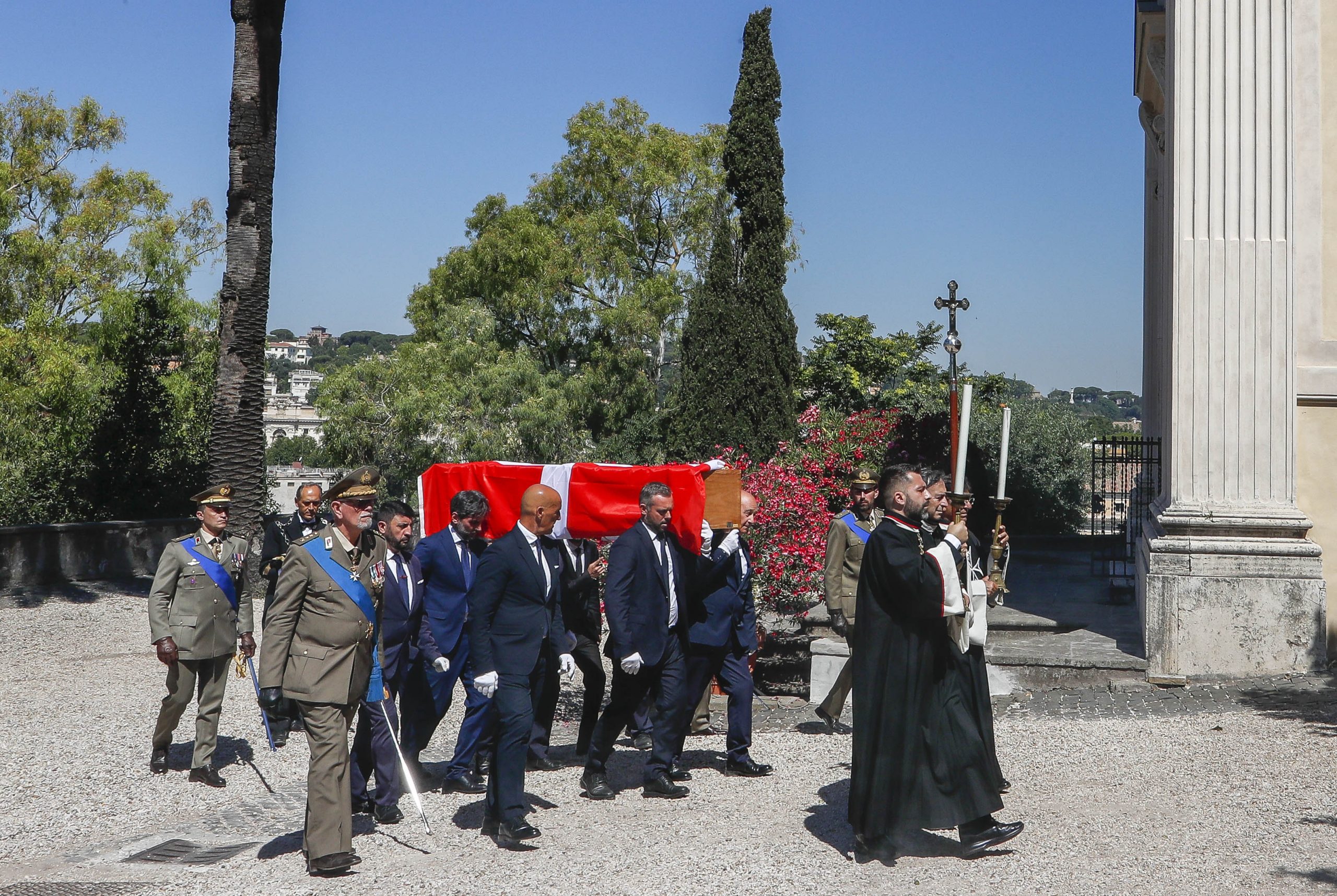 Ceremonia de înmormântare a E.S. Fra’ Marco Luzzago, Locotenent al Marelui Maestru