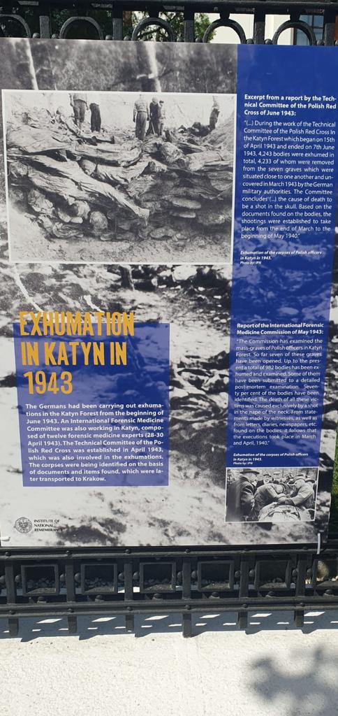 Remembrance Exhibition of tragic Katyn massacre