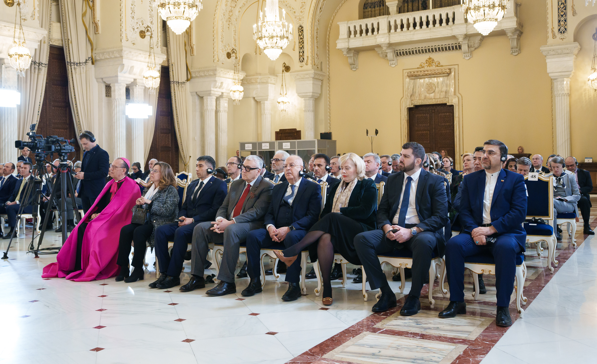 Întâlnirea corpului diplomatic cu Președintele Interimar al României