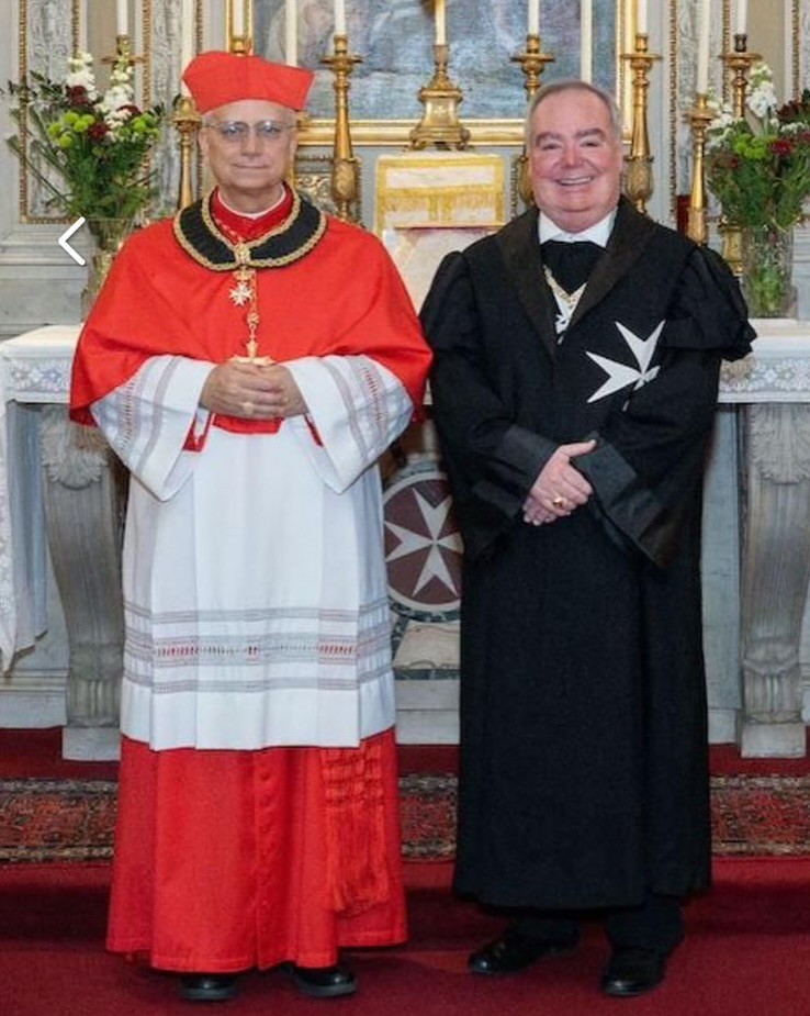 Cardinal Robert Francis Prevost, Member of the Sovereign Order of Malta, becomes Pope Leo XIV