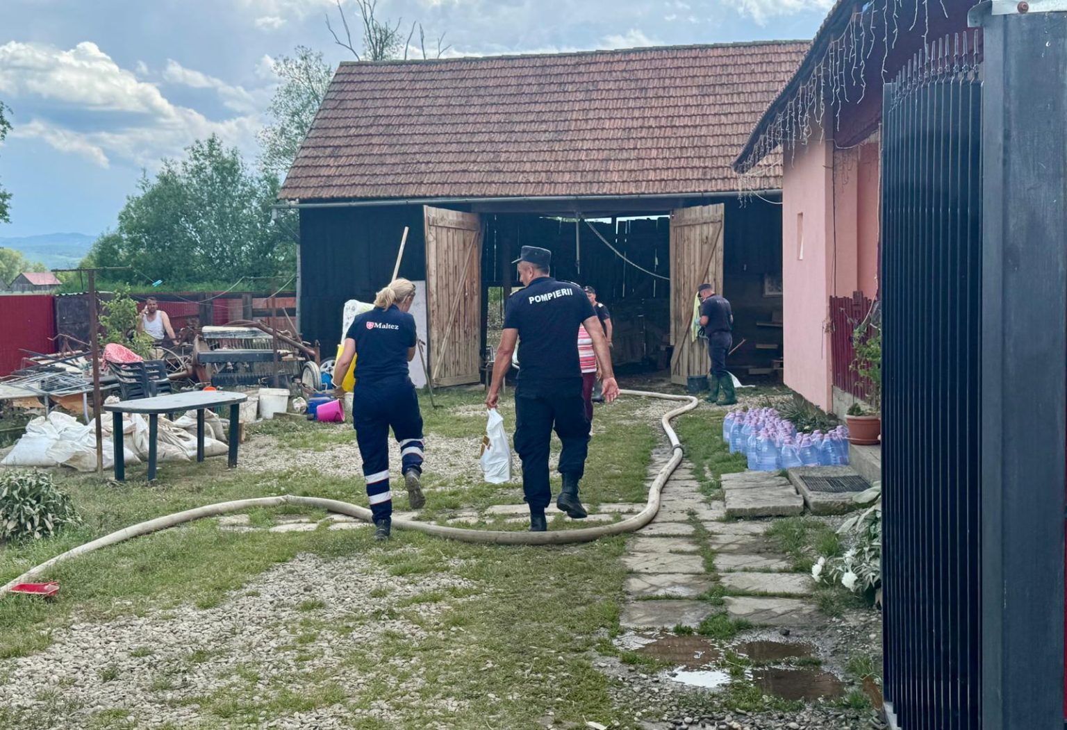 Order of Malta responds to severe floods in Romania
