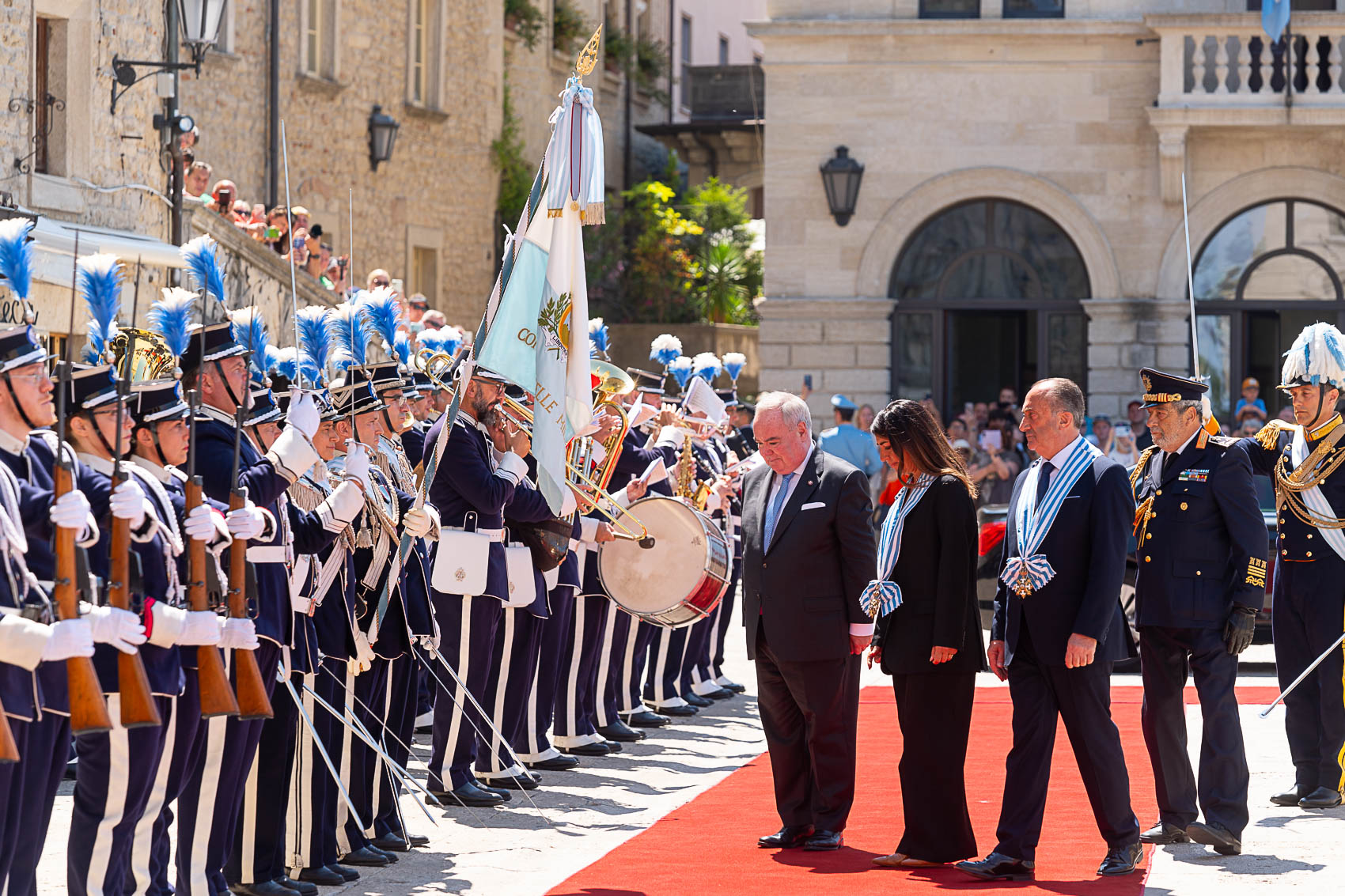 Marele Maestru al Ordinului Suveran de Malta în vizită de stat în San Marino