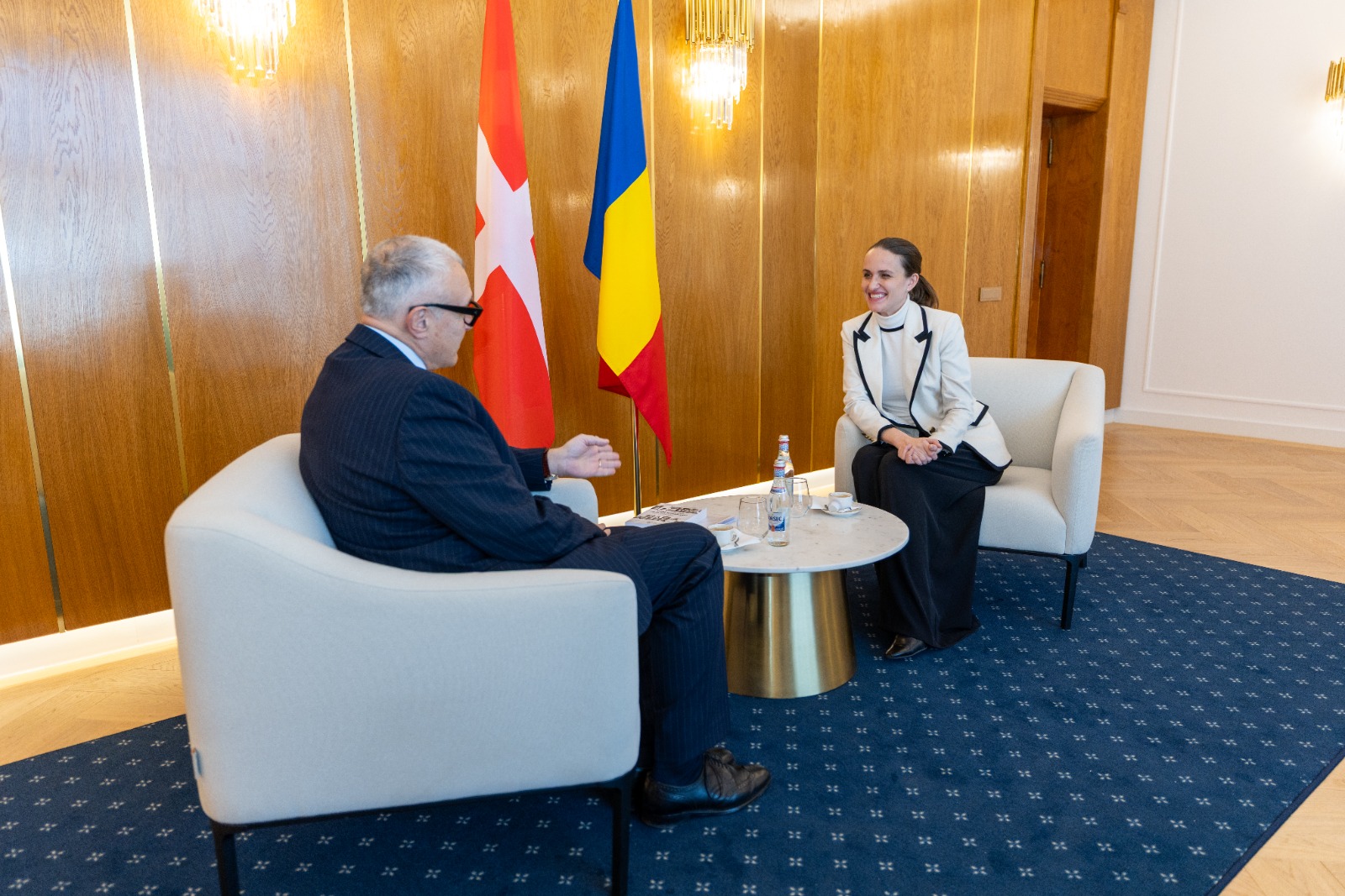 Meeting with the Romanian Minister of Foreign Affairs, HE Oana Toiu