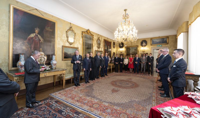 Grand Cross of the Order pro Merito Melitensi Awarded to the Order’s Ambassadors