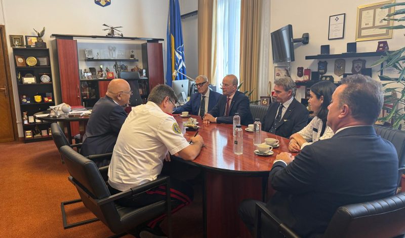 Grand Hospitaller meets Head of the Department for Emergency Situations of the Romanian Ministry of Internal Affairs
